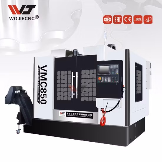 Heavy Duty 3 Axis Metalworking Vmc Price CNC Machine Tool for Automotive Modual Milling Drilling Cutting with Cast Iron Bed