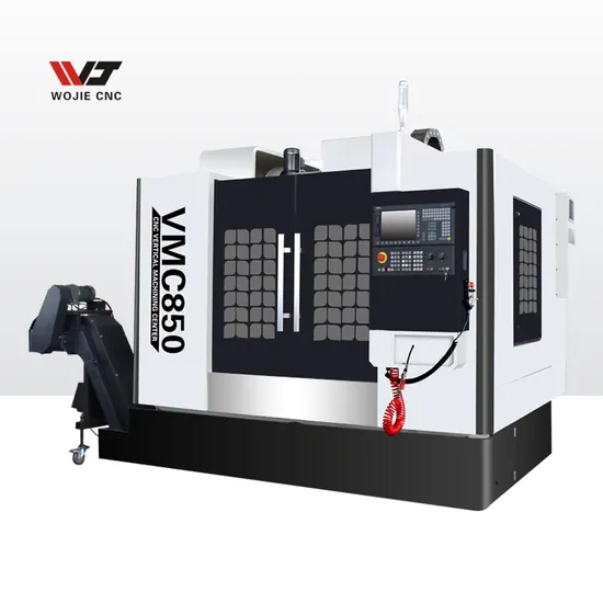 Heavy Duty 3 Axis Metalworking Vmc Price CNC Machine Tool for Automotive Modual Milling Drilling Cutting with Cast Iron Bed