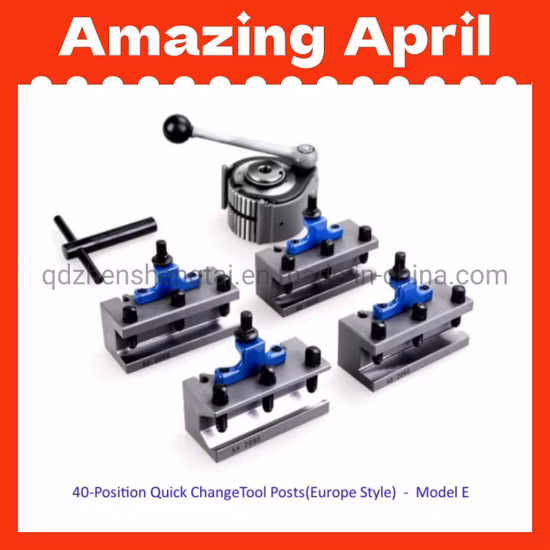 Europe Style a-Type 40-Position Quick Change Tool Posts High Precision Lathe Tool Holder