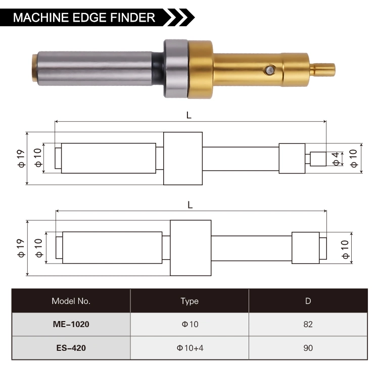 CNC Edge Finder Machine Tool Holder Accessories Es-420 Machine Edge Finder