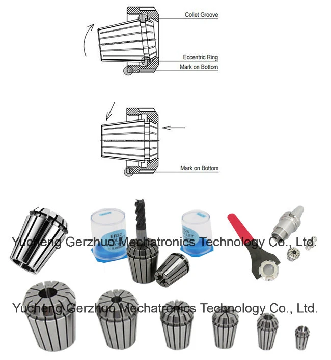 High Quality Er Collet Machine Tools Er Collet Er25 Er32 Collet