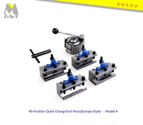 Europe Style a-Type 40-Position Quick Change Tool Posts High Precision Lathe Tool Holder