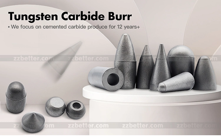 Factory Price Standard Tungsten Carbide Rotary Burr Tungsten Carbide Bur