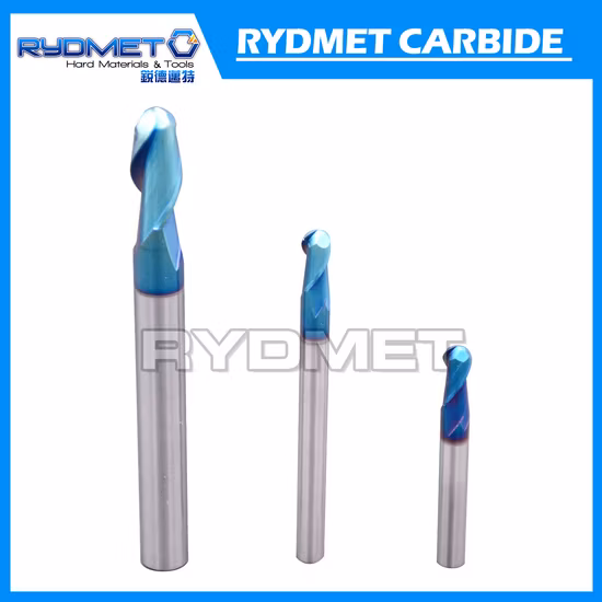 金属加工用2枚刃超硬ソリッドエンドミル