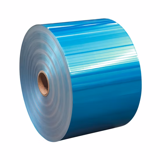 メーカー 1100/1030b/3102/8011 熱交換構造/エアコン/冷蔵庫/冷凍庫用ブルーとゴールドの親水性アルミ箔