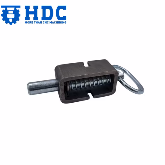 トレーラーアクセサリー 多くの種類の素材 高品質の亜鉛メッキスプリングピンロック カスタマイズ可能なスプリングロック